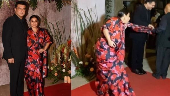 Vidya Balan Video: चलते-चलते शख्स ने खींचा विद्या बालन की साड़ी का पल्लू, पहले पति ने छुड़ाया और फिर...