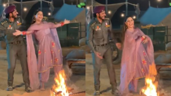 Sapna Choudhary Video: फौजी के साथ मस्त होकर नाची सपना चौधरी, नए वीडियो ने लगाई आग