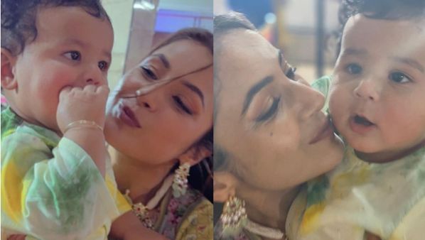 Shehnaaz Gill Video: भारती के बेटे को गोद में लिए निकली शाहनाज, लोगों को याद आया सिद्धार्थ-शहनाज का 'जोरावर'