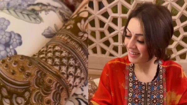 Hansika Motwani की मेंहदी सेरेमनी से सामने आया वीडियो, इस बिजनेसमैन को बना रहीं हैं हमसफर