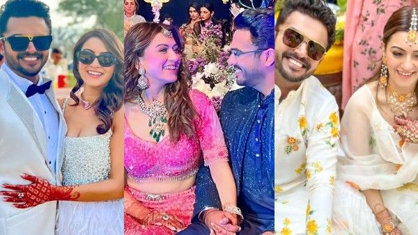 Hansika Motwani-Sohael kathuria की हल्दी और प्री-वेडिंग फोटोज हुई वायरल, देखें तस्वीरें