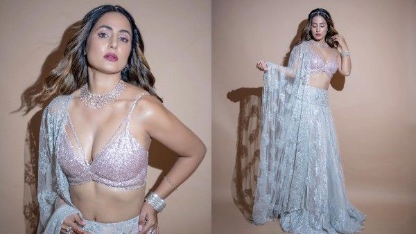 हिना खान ने ट्रेडिशनल लुक में लगाया ग्लैमर का तड़का, लगीं बेहद खूबसूरत, देखें Photos