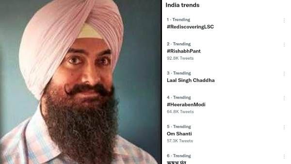 आमिर खान स्टारर लाल सिंह चड्ढा की ओटीटी और टीवी रिलीज के बाद सोशल मीडिया पर ट्रेंड हुआ #RediscoveringLSC