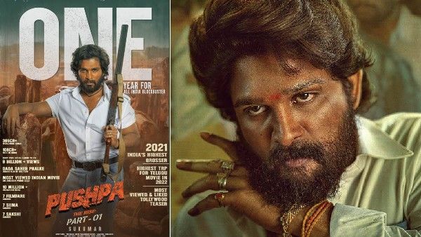 'पुष्पा: द राइज' को रिलीज हुए हो गए एक साल, इंटरनेट पर छाया फिल्म का जादू