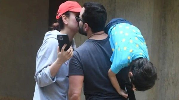 सरेआम किस करते कैमरे में कैद हुए सैफ और करीना कपूर खान, Video वायरल!