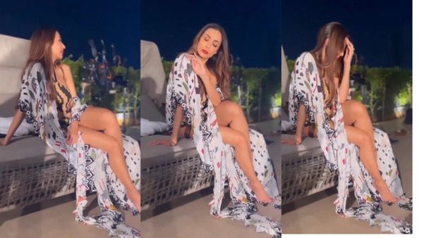 Malaika Arora Video: रात में खुली छत पर मोनोकिनी पहने पहुंच गई मलाइका अरोड़ा, फिर सब कुछ भूलकर की खूब मस्ती