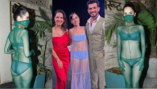 Urfi Javed New Look: 'कोई इसका डायपर ठीक करदो', सनी लियोनी संग उर्फी के जालीदार लुक की उड़ी बुरी तरह खिल्ली