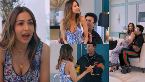 करण जौहर ने मलाइका अरोड़ा से उनके प्राइवेट पार्ट को लेकर पूछ लिया ऐसा सवाल, गोदी में जा बैठी मलाइका और...