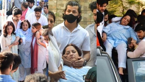 Tunisha Sharma Funeral: बेटी का अंतिम संस्कार देख सदमें में पहुंची तुनिषा की मां, पैरों पर नहीं हो पाई खड़ी तक