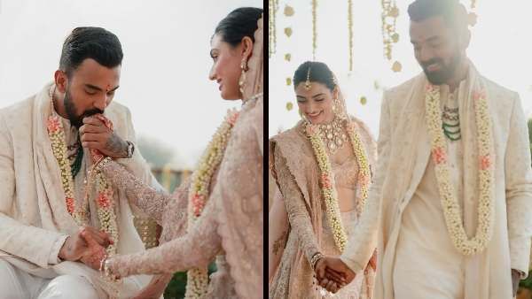 Athiya Shetty and KL Rahul Wedding: एक दूजे के हुए अथिया शेट्टी और केएल राहुल, विवाह की पहली तस्वीरें वायरल