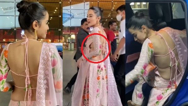 Urfi Javed oops Moment: सूट पहने घर से निकलीं उर्फी जावेद, जब पलटी को गायब था पूरा का पूरा कपड़ा
