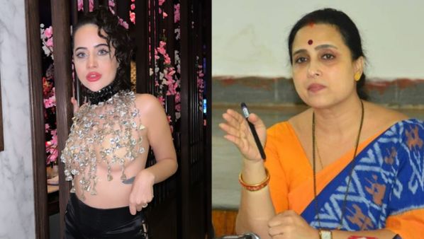 उर्फी जावेद ने बीजेपी नेता को बताया अपनी सास, लोग बोले- अब तो जेल में बिना कपड़ों के पीसना चक्की