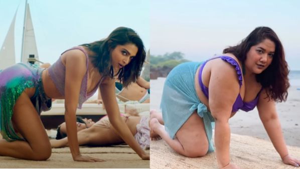 Besharam Rang Video: प्लस साइज हसीना ने दिखाए 'बेशर्म रंग', सिजलिंग वीडियो ने इंटरनेट पर काटा बवाल