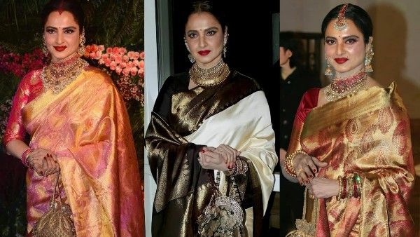 जब रेखा ने भरी महफिल में खोला राज, क्यों हमेशा पहनती हैं कांजीवरम साड़ी