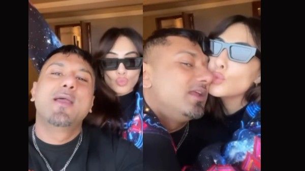 नए साल पर Honey Singh ने खोया अपना होश, गर्लफ्रेंड को Kiss करते हुए कैमरे पर की ऐसी हरकत