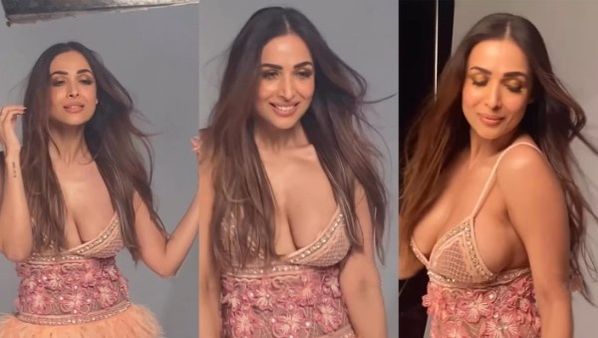 ब्रालैस लुक में ऐसी झूमीं मलाइका कि सामने से सरक गई ड्रेस, वीडियो वे इंटरनेट पर मचाया बवाल