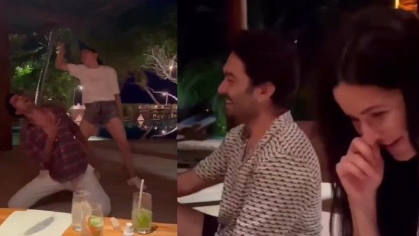 Vicky Kaushal ने डांस करते हुए की ऐसी हरकत, हंसी नहीं रोक पाईं Katrina Kaif, वीडियो वायरल!