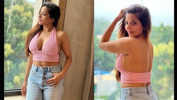 Monalisa ने पिंक ब्रालेट टॉप में शेयर किया बोल्ड लुक, इंटरनेट का बढ़ाया पारा, देखें तस्वीरें