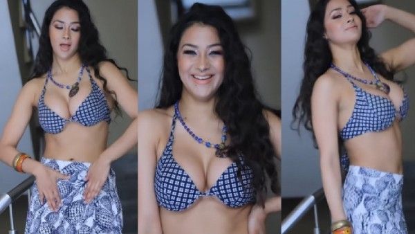 बिकिनी में 'पठान' के गाने पर यूं थिरकीं नम्रता मल्ला, वीडियो ने इंटरनेट पर लगाई आग