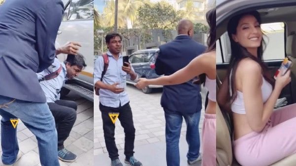 नोरा फतेही के सामने धड़ाम से जमीन पर गिरा शख्स, दौड़ कर पहुंचीं दिलबर गर्ल और..