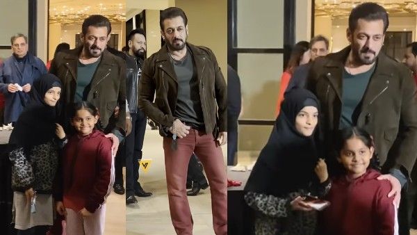 Salman Khan से हिजाब पहने बच्ची ने की ऐसी रिक्वेस्ट, भाईजान ने नहीं तोड़ा दिल, Video