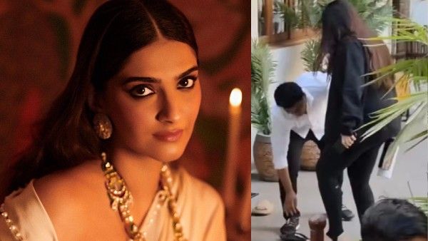 सोनम कपूर ने चप्पल पहनाने के लिए रखा है एक शख्स? बुरी तरह से ट्रोल हो रहीं हैं अभिनेत्री!
