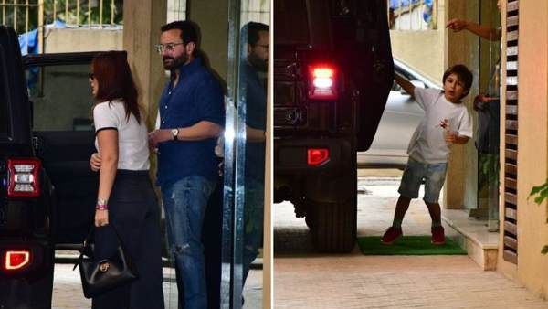 Taimur Meets Raha Kapoor: रणबीर- आलिया की बेटी राहा कपूर से मिलने पहुंचे करीना, सैफ, करिश्मा और तैमूर अली खान