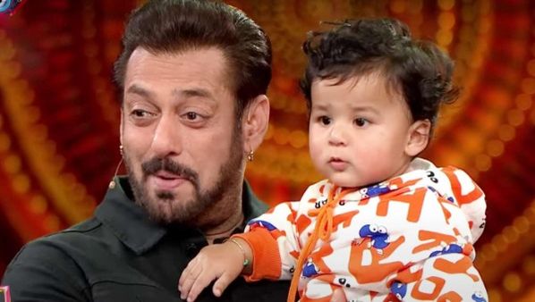 9 महीने के बच्चे को सलमान खान के पास छोड़ गईं भारती, दबंग खान बोले- कितना भारी ये है बच्चा