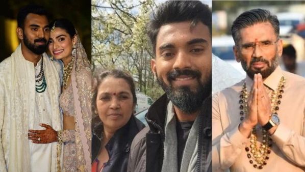 शादी में KL Rahul की मां ने की रॉयल एंट्री, बेटे की शादी में महफिल लूटकर ले गईं केएल राहुल की मां