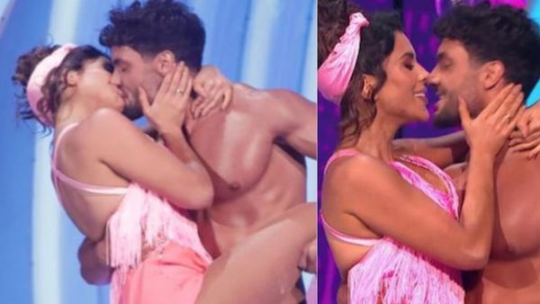 स्टेज पर बॉयफ्रेंड को शर्टलेस देख, बेकाबू हुई ये हसीना, परफॉर्मेंस से पहले ही दिया जबरदस्त 'चुंबन'