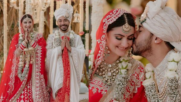 Abhishek-Shivaleeka Wedding: दृश्यम 2 डायरेक्टर अभिषेक पाठक और शिवालिका ने लिए सात फेरे, वेडिंग pics वायरल