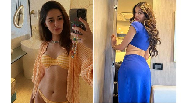 अनन्या पांडे ने Random Pics में बिखेरा हुस्न का जलवा, बिकिनी में बरपाया कहर