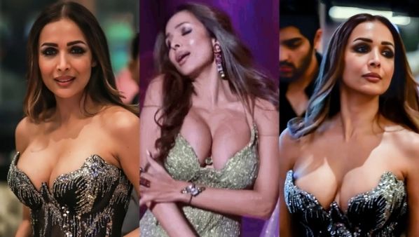 Malaika Arora Bold look: बीच क्लीवेज से थी खुली थी मलाइका अरोड़ा की ड्रेस, देखते ही लोग बोले- ऊ ला ला...
