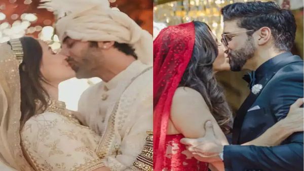 बॉलीवुड की वो रियल लाइफ जोड़ियां जिन्होंने शादी के मंडप में Lip lock करके मचा दी सनसनी