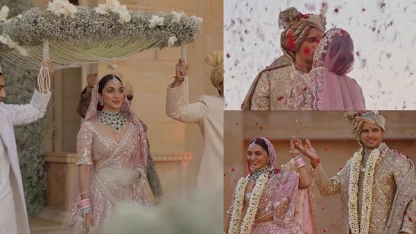 Sidharth-Kiara Wedding Video: डांस करते हुए कियारा ने मंडप पर मारी एंट्री, वरमाला डालकर सिद्धार्थ ने किया kiss