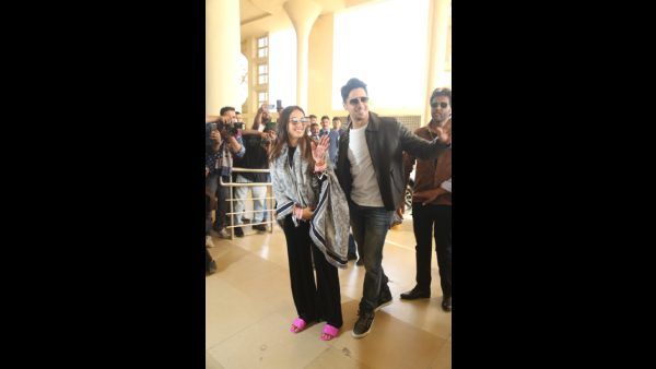 Sidharth-Kiara: सिंदूर लगाए और चूड़ा पहने पति सिद्धार्थ संग पहली बार नजर आई कियारा, न्यूली वेड की पहली तस्वीरे