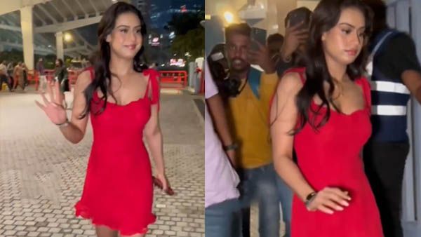 Nysa Devgn ने रेड हॉट ड्रेस में दिखाया बोल्ड लुक, लोग बोले- नकली चेहरे वाली..
