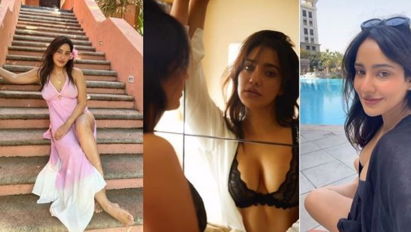 दुबई में हॉटनेस का तड़का लगा रही है नेहा शर्मा, पूल के पास पोस्ट की ऐसी बोल्ड तस्वीरें, लोग बोले, क्या दिखाना