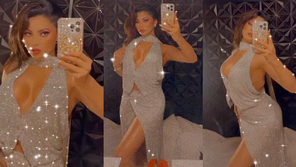 कभी दिखाईं टांगे तो कभी कर दी ऐसी हरकत, Urvashi Rautela ने वेलेंटाइन डे पर क्लीवेज लुक से बढ़ाई गर्मी!