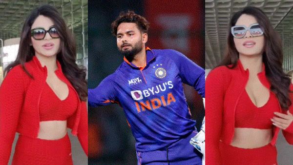 रेड हॉट ड्रेस में Rishabh Pant के लिए ये क्या बोल गईं Urvashi Rautela, लोग बोले- 'वाह कैमरामैन'