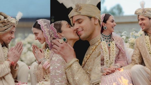 Siddharth Kiara Wedding Photos: रोमांस से भरी थी सिद्धार्थ कियारा की शादी, ये रही रॉयल वेडिंग की पहली तस्वीरे