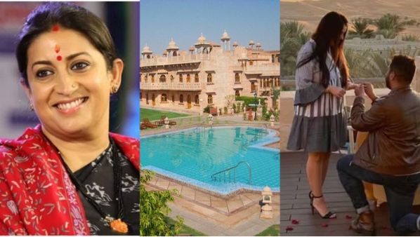 इस महल में बेटी की बारात का स्वागत करेंगी स्मृति ईरानी, करोड़ों खर्च कर बेटी को शाही अंदाज में करेंगी विदा