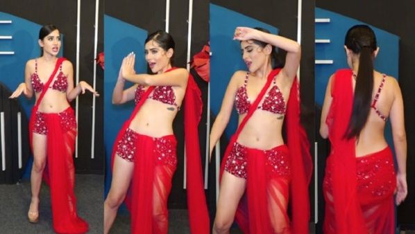 MTV Splitsvilla Finale से पहले उर्फी जावेद ने साड़ी में मचा दिया बवाल, 'विला वाला प्यार' में पार की हदें