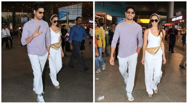 हनीमून से लौटे Sidharth Malhotra-Kiara Advani, एयरपोर्ट पर दिखे रोमांटिक अंदाज में कपल