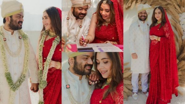 Wedding Album: कियारा के बाद दुल्हनिया बनी हसीना ने अचानक ले लिए बॉयफ्रेंड संग फेरे