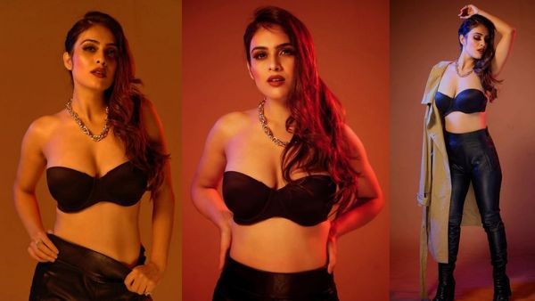 Neha Malik Hot Photos: ब्लैक ब्रालेस टॉप में इस हसीना ने दिए ऐसे पोज, फैंस का मुंह खुला का खुला रह गया!