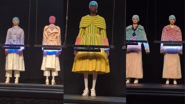 ये क्या मॉडल्स को स्कैन करते ही बदल गया कपड़ों का रंग, देखा है कभी ऐसा अनोखा फैशन