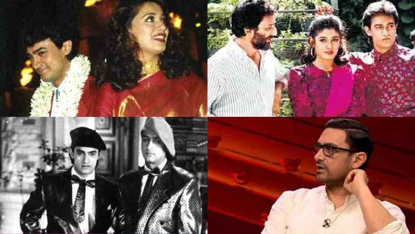 Aamir Khan की रवीना टंडन, शाहरुख, सलमान, अमिताभ बच्चन के साथ फिल्में, जो कभी रिलीज नहीं हो पाई, PHOTOS वायरल