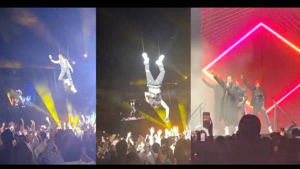 Akshay Kumar फैंस के बीच बने खतरों के खिलाड़ी, हवा में उल्टा लटकने के बाद किया कुछ ऐसा...देखें Video