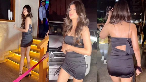Anjini Dhawan- इतने छोटे कपड़े पहनकर निकल पड़ी वरुण धवन की भतीजी, सुपर हॉट अदा से कर रही हैं दीवाना!